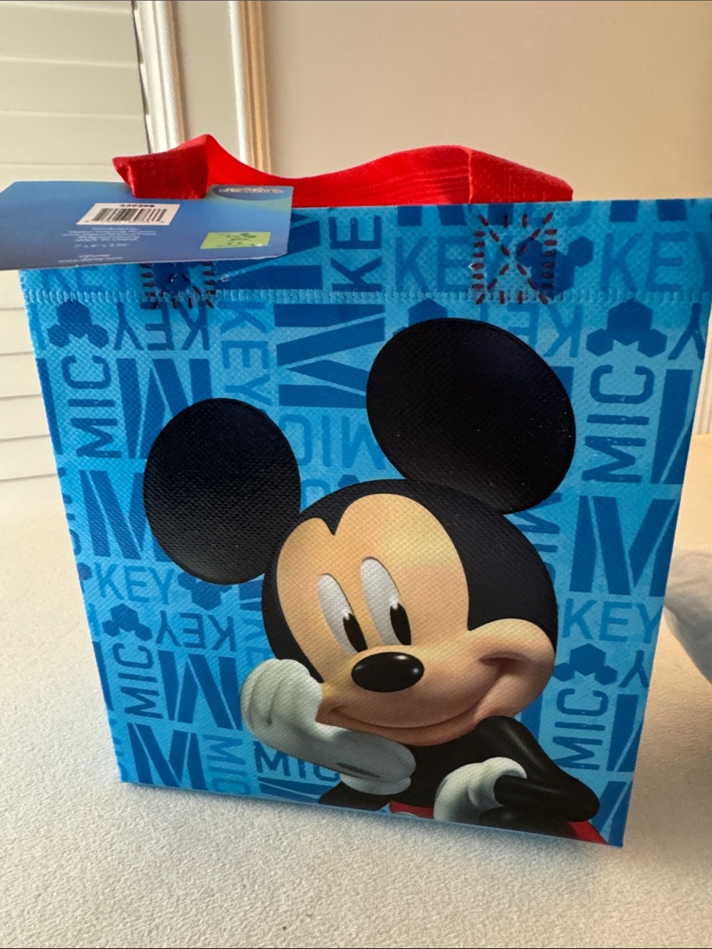 Disney Tote Bag Unisex Kids OS Blue Good Mickey Mouse Clubhouse Mini Reusable